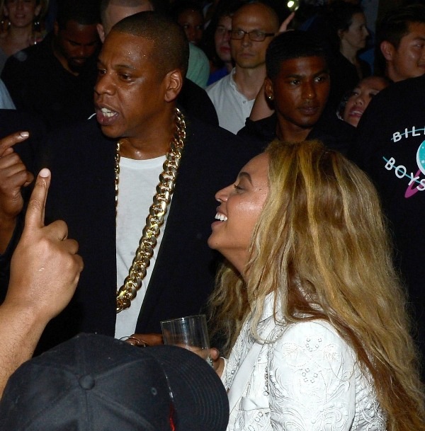 Beyonce and Jay-Z MCHG launch party