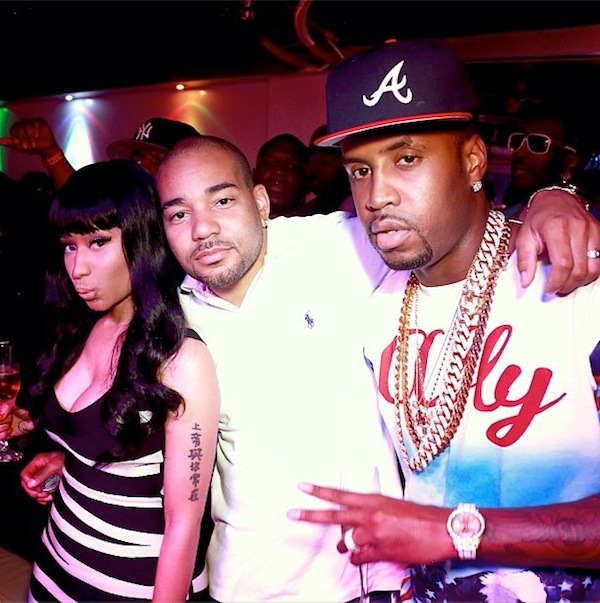 Nicki Minaj Safaree Samuels and DJ Envy