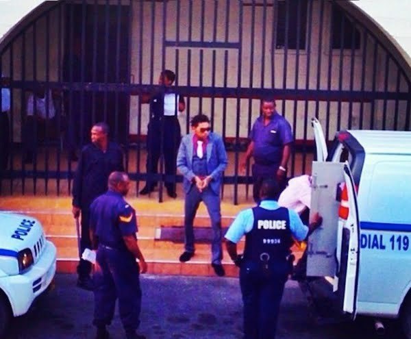 Vybz Kartel outside court