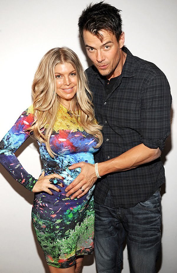 Fergie baby bump