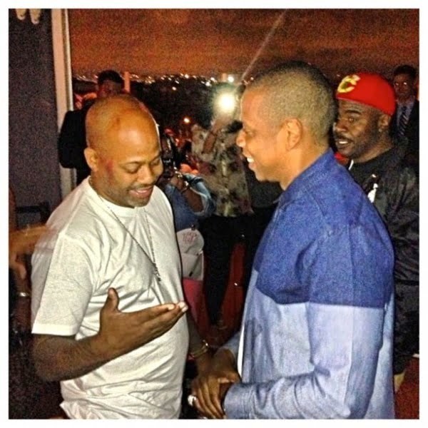 Jay-Z and Dame Dash