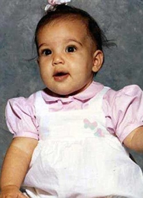 Kim Kardashian baby photo