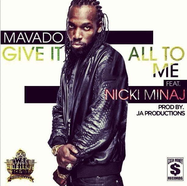 Mavado Nicki Minaj give it all artwork