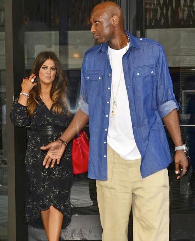 Khloe and Lamar