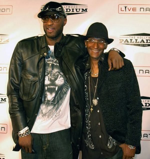 Lamar Odom and dad Joe Odom