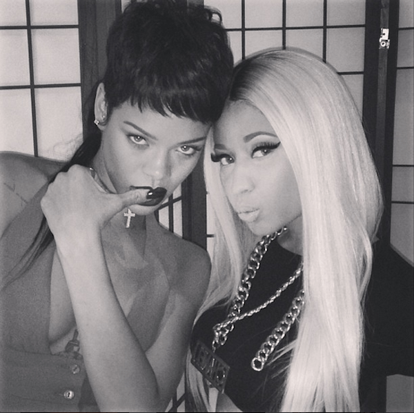 Rihanna and Nicki Minaj date