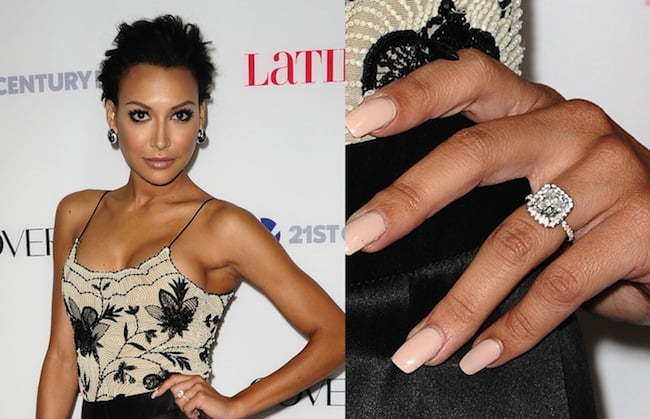 Naya Rivera engagement ring