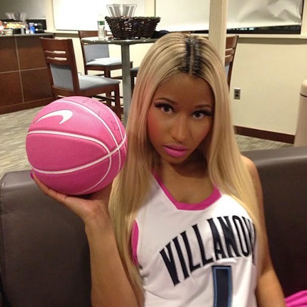 Nicki Minaj pink basketball