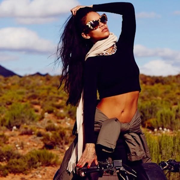 Rihanna south africa safari