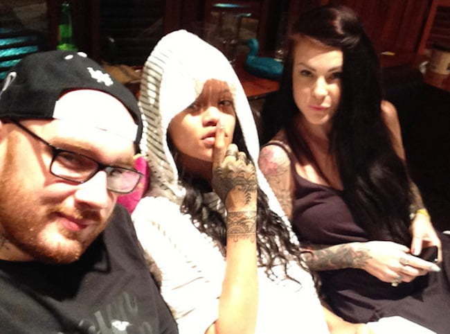 Rihanna tattoo artist