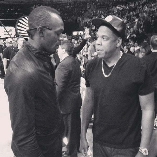 Usain Bolt and Jay-Z