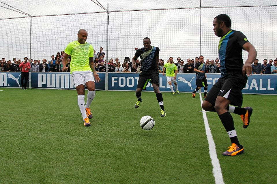 Usain Bolt soccer 1