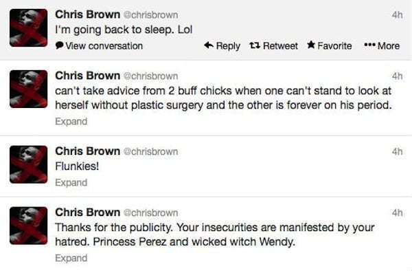 Chris Brown Twitter