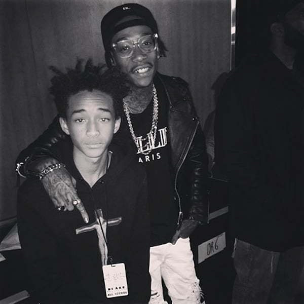 Jaden Smith and Wiz Khalifa