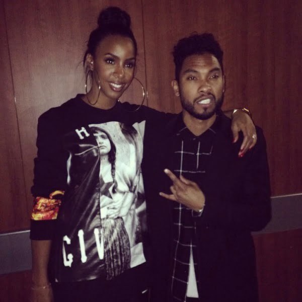 Kelly Rowland and Miguel