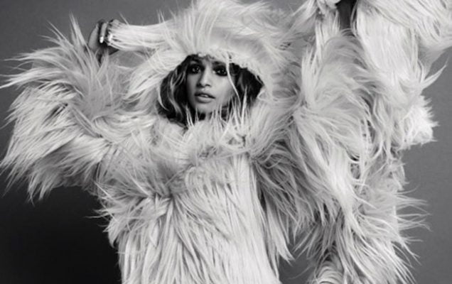 M.I.A. Cover Up In Fur For V Magazine - Urban Islandz