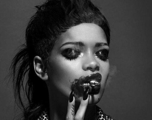 Rihanna Makes Goth Sexy In New Magazine Shoot [PHOTO] - Urban Islandz