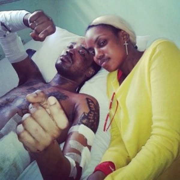 Tommy Lee in the hospital
