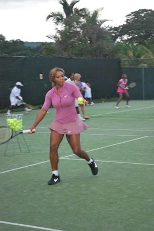 serena williams jamaica