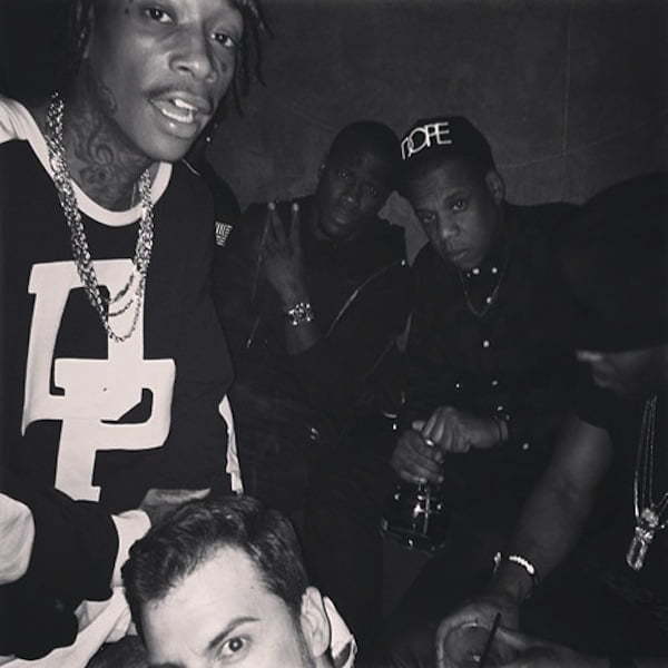 Jay-Z Wiz Khalifa and Kevin Hart