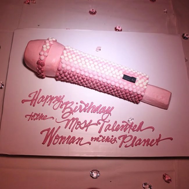 Nicki Minaj birthday cake