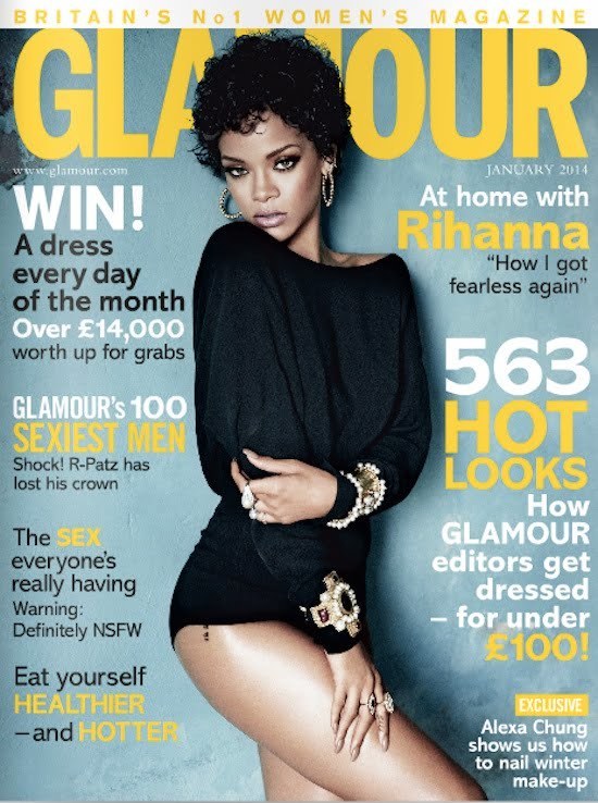 Rihanna glamour magazine