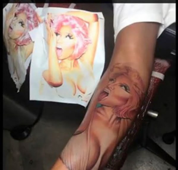 Safaree nicki minaj tattoo