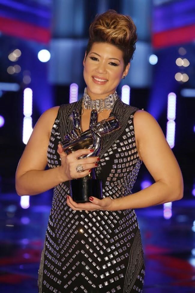 Tessanne Chin The Voice Trophy