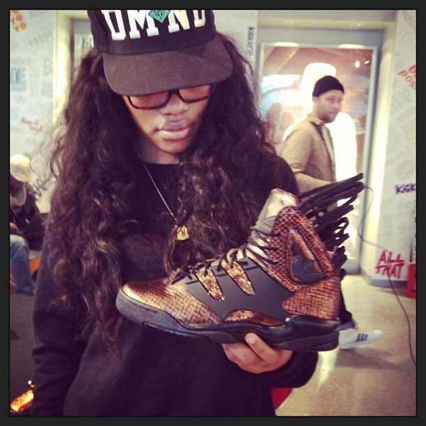 Teyana Taylor adidas sneaker