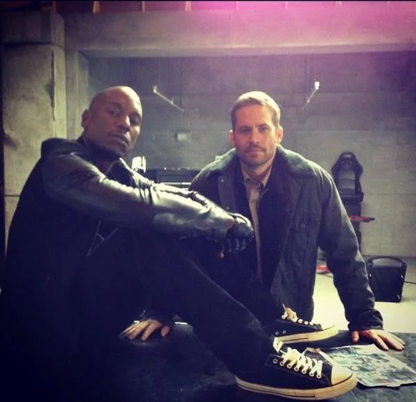 Tyrese and Paul Walker photo