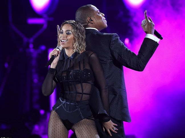 Beyonce and Jay Z Grammy performance