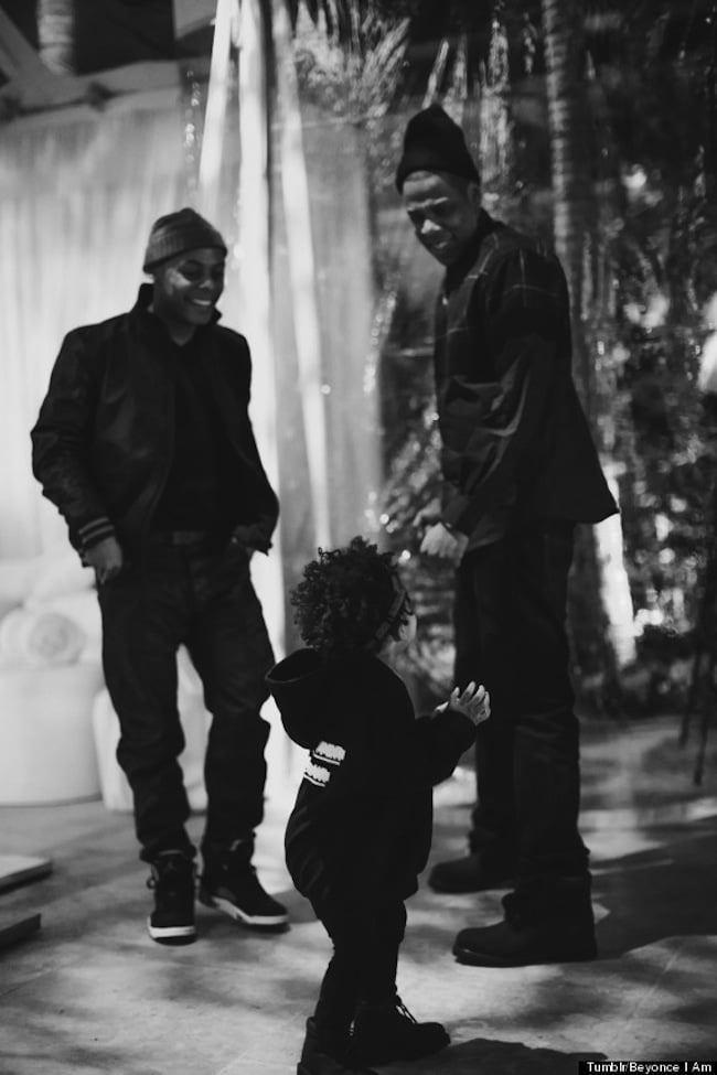 Jay Z and Blue Ivy photo