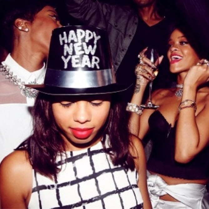 Rihanna New Years Party 4