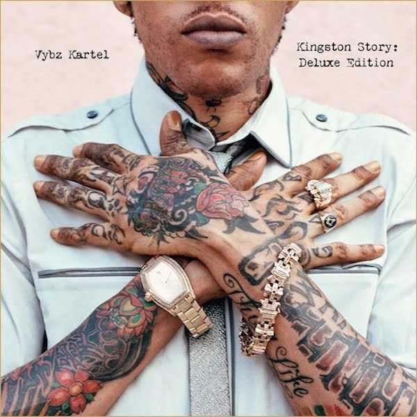 Vybz Kartel tattoos 2014