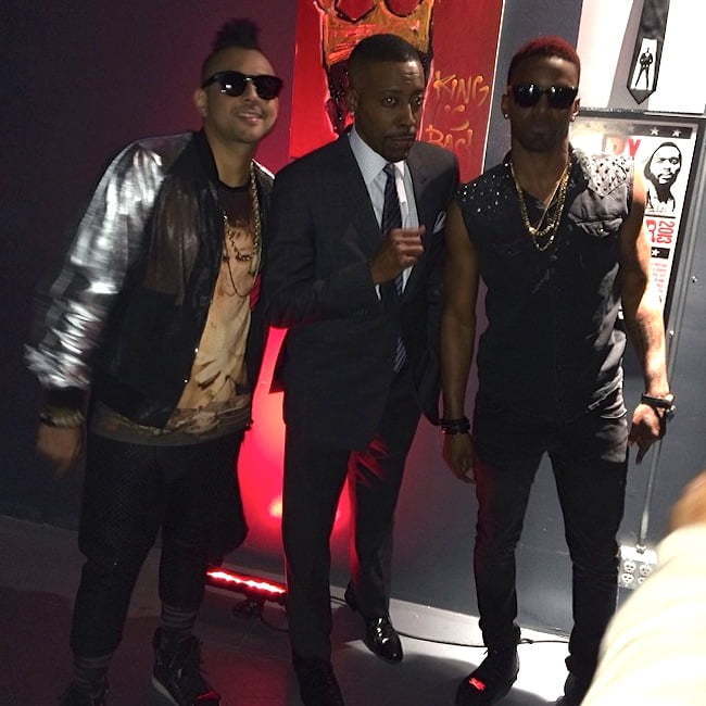 Arsenio Hall Sean Paul and Konshens