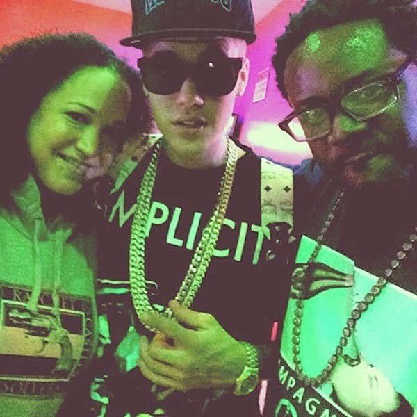 Bieber and T-Pain girlfriend