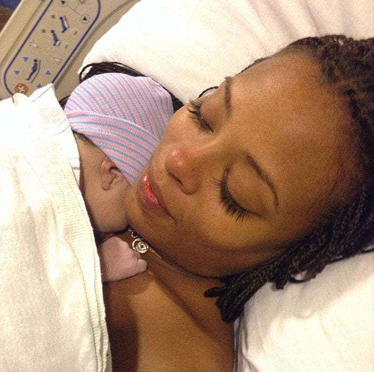 Eva Marcille baby Marley