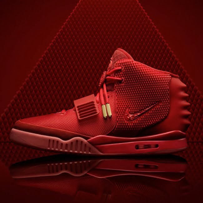 Kanye West Nike Air Yeezy II Red