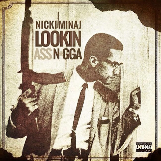 Nicki Minaj Malcolm X artwork