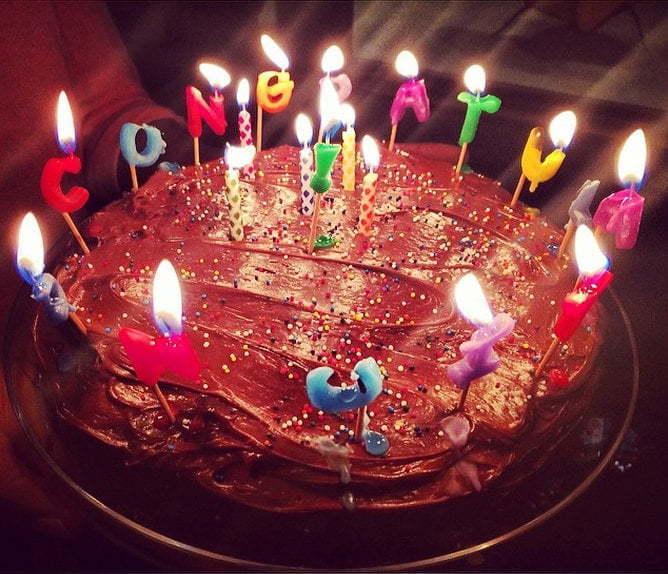 Rihanna birthday cake 2014