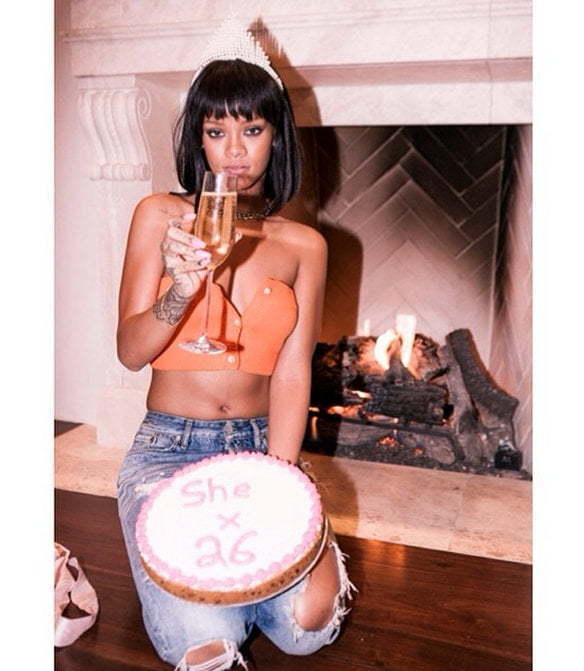 Rihanna birthday cake