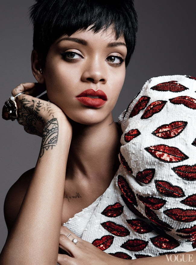 Rihanna vogue 2014 1