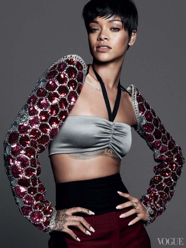 Rihanna vogue 5