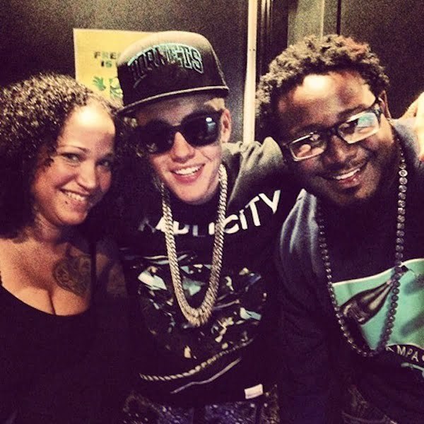 T-Pain and Justin Bieber