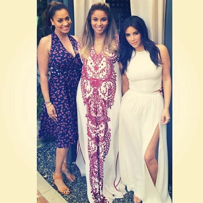 Ciara La La and Kim Kardashian