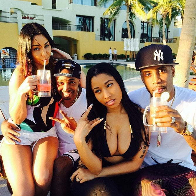 Nicki Minaj and Safaree Samuels