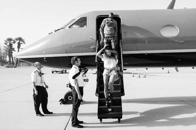 Beyonce and Jay Z at Coachella 1