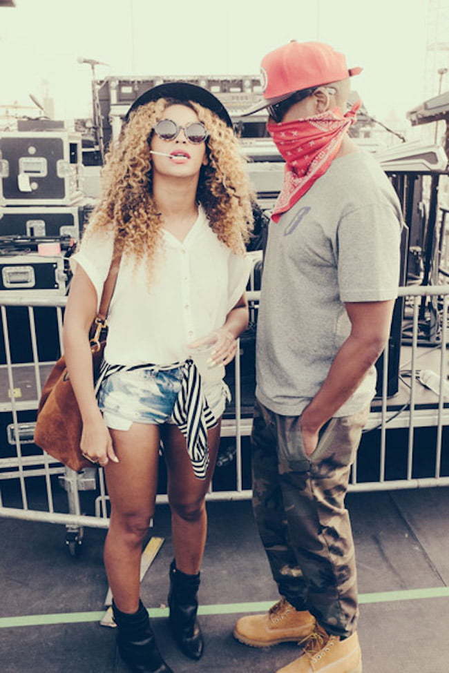 Beyonce and Jay Z at Coachella
