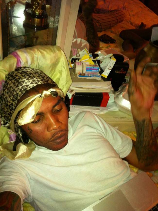 Vybz Kartel rare photo