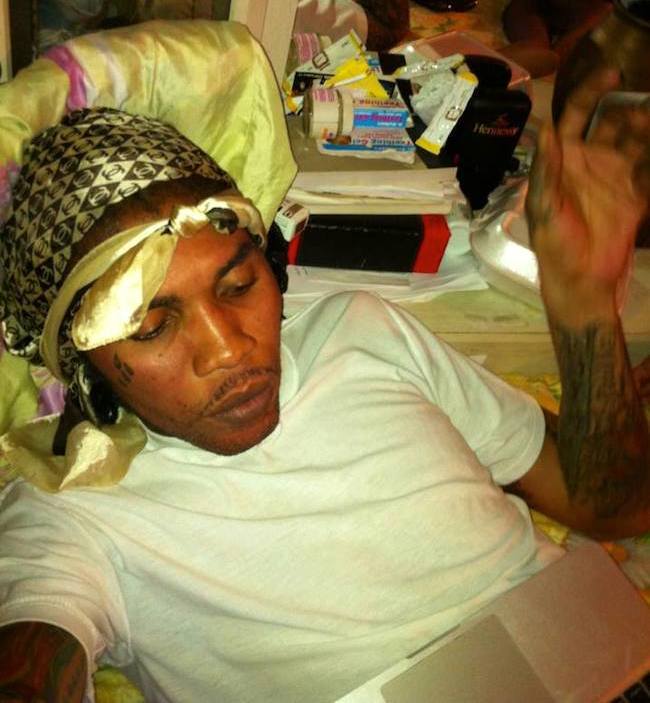 Vybz Kartel rare photo